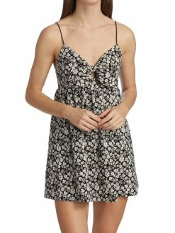 Alice + Olivia Melvina Tie-Front Mini Dress -ALICE + OLIVIA Sales unnamed file 2072