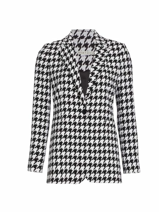 Alice + Olivia Breann Checkered Blazer 1 Alice + Olivia Breann Checkered Blazer