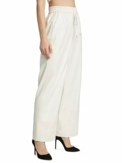 Alice + Olivia Benny Vegan Leather Front Pants -ALICE + OLIVIA Sales unnamed file 2158