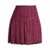 Alice + Olivia Emilie Box-Pleat Mini Skirt