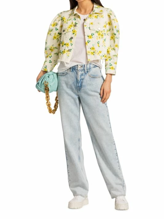 Alice + Olivia Lana Denim Jacket 2 Alice + Olivia Lana Denim Jacket - Image 2