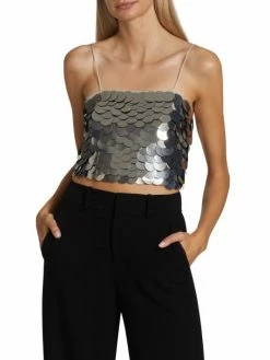 Alice + Olivia Ceresi Embellished Bandeau Top -ALICE + OLIVIA Sales unnamed file 222
