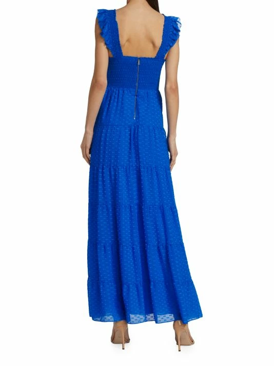 Alice + Olivia Kizzie Smocked Chiffon Dress 5 Alice + Olivia Kizzie Smocked Chiffon Dress - Image 5