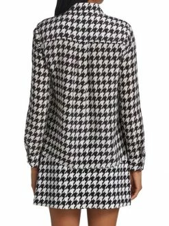 Alice + Olivia Willa Houndstooth Print Blouse 11 Alice + Olivia Willa Houndstooth Print Blouse -ALICE + OLIVIA Sales unnamed file 2239