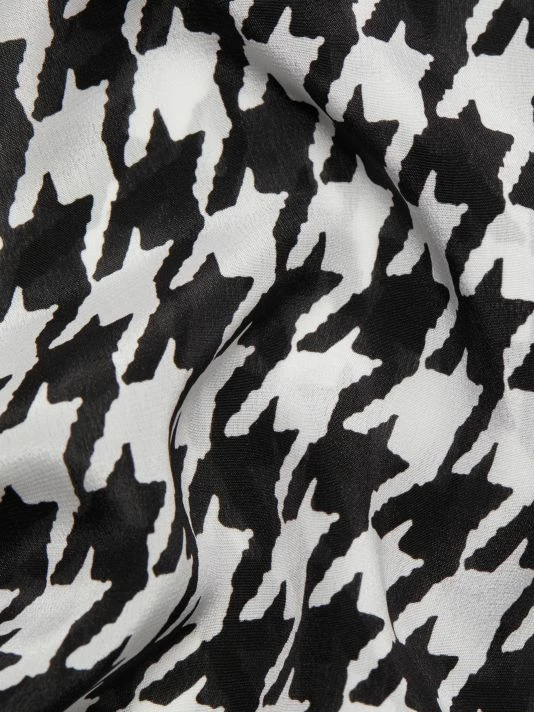 Alice + Olivia Willa Houndstooth Print Blouse 7 Alice + Olivia Willa Houndstooth Print Blouse - Image 7