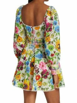 Alice + Olivia Crawford Floral Mini Dress -ALICE + OLIVIA Sales unnamed file 2250