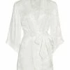 Alice + Olivia Domino Satin Robe