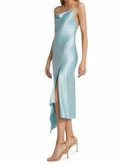 Alice + Olivia Harmony Asymmetric Slip Dress -ALICE + OLIVIA Sales unnamed file 2382