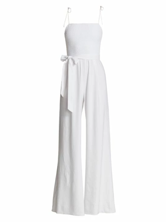 Alice + Olivia Bebe Belted Wide-Leg Jumpsuit 1 Alice + Olivia Bebe Belted Wide-Leg Jumpsuit