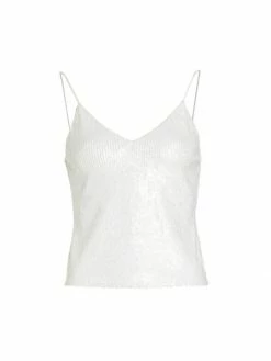 Alice + Olivia Dembray Camisole Off White -ALICE + OLIVIA Sales unnamed file 2504