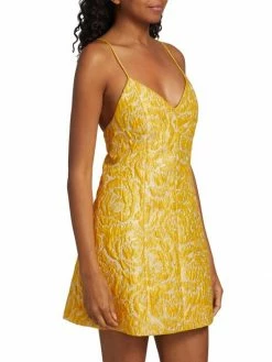 Alice + Olivia Tayla Structured Jacquard Minidress -ALICE + OLIVIA Sales unnamed file 251