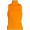 Alice + Olivia Darcey Turtleneck Sweater Tangerine