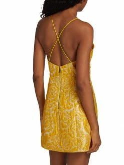 Alice + Olivia Tayla Structured Jacquard Minidress -ALICE + OLIVIA Sales unnamed file 252