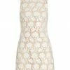Alice + Olivia Clyde Crochet Floral Sheath Dress
