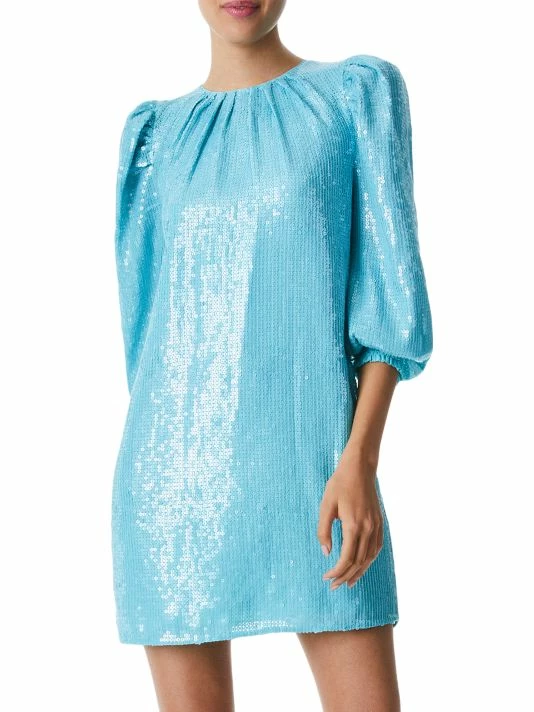 Alice + Olivia Pauletta Sequin Mini Dress 3 Alice + Olivia Pauletta Sequin Mini Dress - Image 3