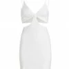 Alice + Olivia Havana Cut-Out Minidress