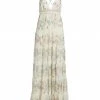 Alice + Olivia Karolina Smocked Tiered Maxi Dress