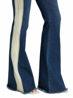 Alice + Olivia Beautiful High-Rise Flare Jeans -ALICE + OLIVIA Sales unnamed file 2617