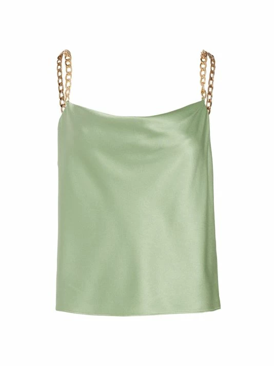 Alice + Olivia Harmony Draped Tank Top Black 4 Alice + Olivia Harmony Draped Tank Top Black - Image 4