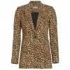 Alice + Olivia Breann Leopard Stretch Blazer