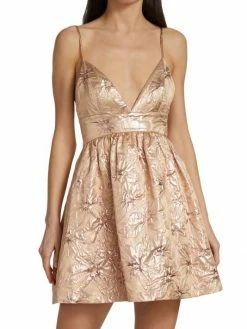 Alice + Olivia Foley Floral Brocade Minidress -ALICE + OLIVIA Sales unnamed file 2716