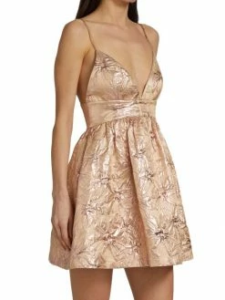Alice + Olivia Foley Floral Brocade Minidress -ALICE + OLIVIA Sales unnamed file 2717