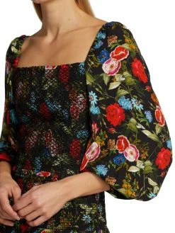 Alice + Olivia Cooper Smocked Blouse 12 Alice + Olivia Cooper Smocked Blouse -ALICE + OLIVIA Sales unnamed file 2765