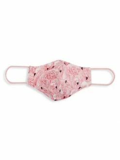 Alice + Olivia Abbi Structured Flamingo Face Mask