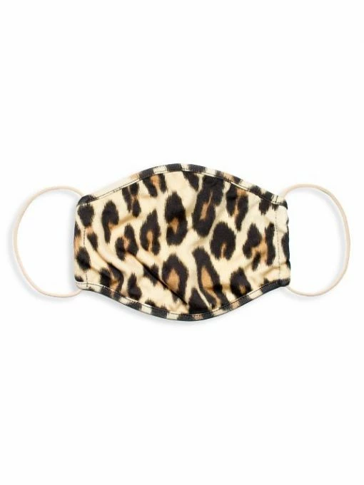 Alice + Olivia Leopard Print Face Mask -ALICE + OLIVIA Sales unnamed file 2792