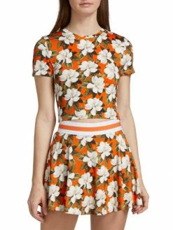 Alice + Olivia Cindy Floral Crop Top -ALICE + OLIVIA Sales unnamed file 318