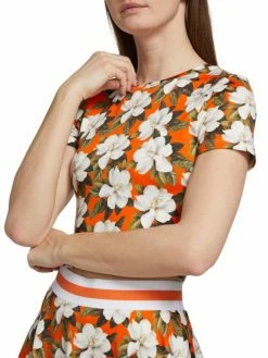 Alice + Olivia Cindy Floral Crop Top -ALICE + OLIVIA Sales unnamed file 321