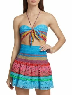 Alice + Olivia Livia Halter Top -ALICE + OLIVIA Sales unnamed file 325