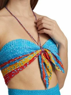 Alice + Olivia Livia Halter Top -ALICE + OLIVIA Sales unnamed file 328