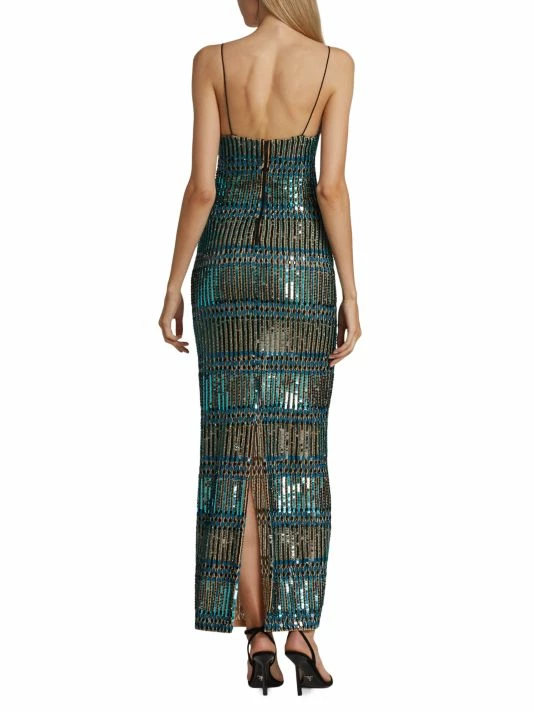Alice + Olivia Fifi Embellished Maxi-Dress 5 Alice + Olivia Fifi Embellished Maxi-Dress - Image 5