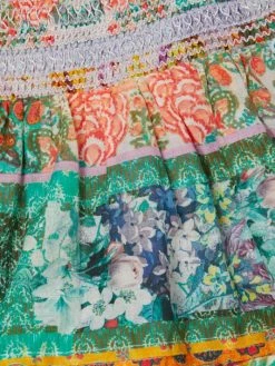 Alice + Olivia Jojo Printed Tiered Ruffle Miniskirt -ALICE + OLIVIA Sales unnamed file 368