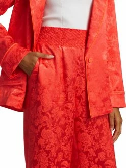 Alice + Olivia Willis Satin Wide-Leg Pants -ALICE + OLIVIA Sales unnamed file 381