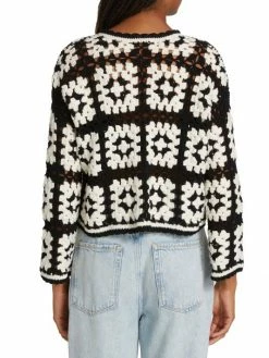 Alice + Olivia Anderson Crochet Cardigan -ALICE + OLIVIA Sales unnamed file 475