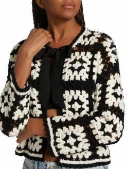 Alice + Olivia Anderson Crochet Cardigan -ALICE + OLIVIA Sales unnamed file 476