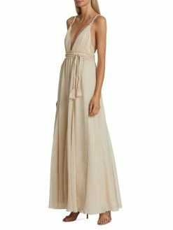 Alice + Olivia Carisa V-Neck Gown 10 Alice + Olivia Carisa V-Neck Gown -ALICE + OLIVIA Sales unnamed file 506