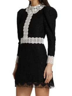 Alice + Olivia Kaitlyn Floral Lace & Crochet Minidress -ALICE + OLIVIA Sales unnamed file 520