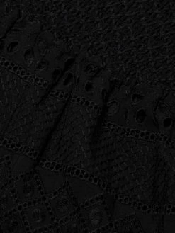 Alice + Olivia Russell Smocked Eyelet Wide-Leg Pants -ALICE + OLIVIA Sales unnamed file 550