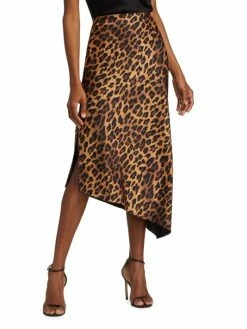 Alice + Olivia Maeve Asymmetric Slip Skirt -ALICE + OLIVIA Sales unnamed file 553