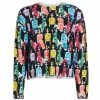 Alice + Olivia Gleeson Printed Pullover Sweater