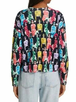 Alice + Olivia Gleeson Printed Pullover Sweater -ALICE + OLIVIA Sales unnamed file 562