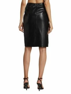 Alice + Olivia Siobhan Faux Leather Midi-Skirt -ALICE + OLIVIA Sales unnamed file 647