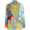 Alice + Olivia X Kidsuper Denny Printed Boyfriend Blazer