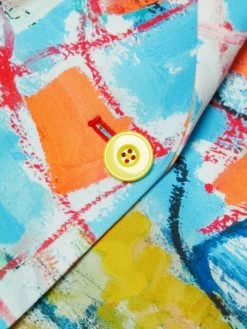 Alice + Olivia X Kidsuper Denny Printed Boyfriend Blazer -ALICE + OLIVIA Sales unnamed file 656