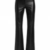 Alice + Olivia Teeny Flared Vegan Leather Pants