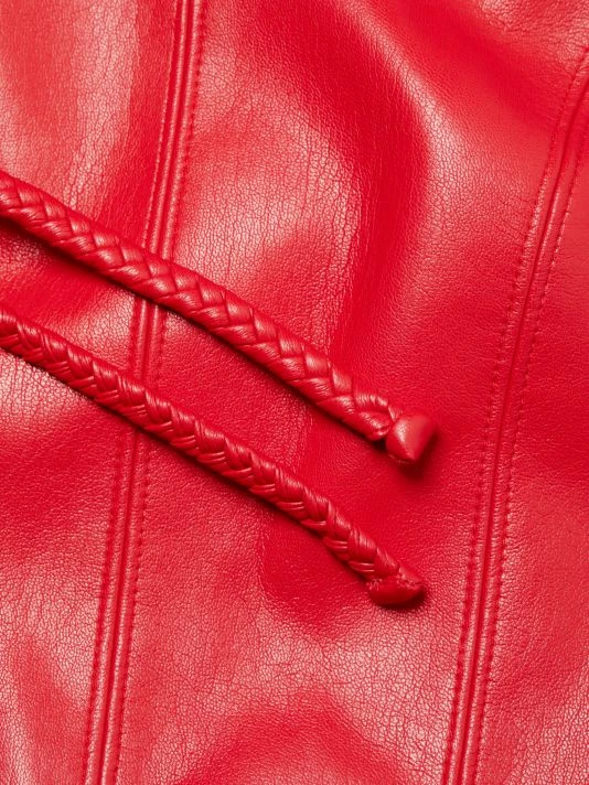 Alice + Olivia Leandra Vegan Leather Minidress 7 Alice + Olivia Leandra Vegan Leather Minidress - Image 7