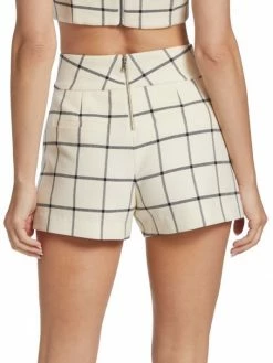Alice + Olivia Donald High Waisted Shorts -ALICE + OLIVIA Sales unnamed file 689